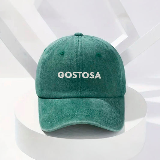 Gostosa Stonewashed Embroidered Hat