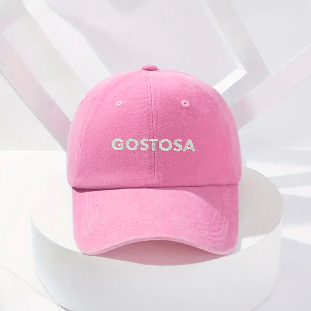 Gostosa Stonewashed Embroidered Hat