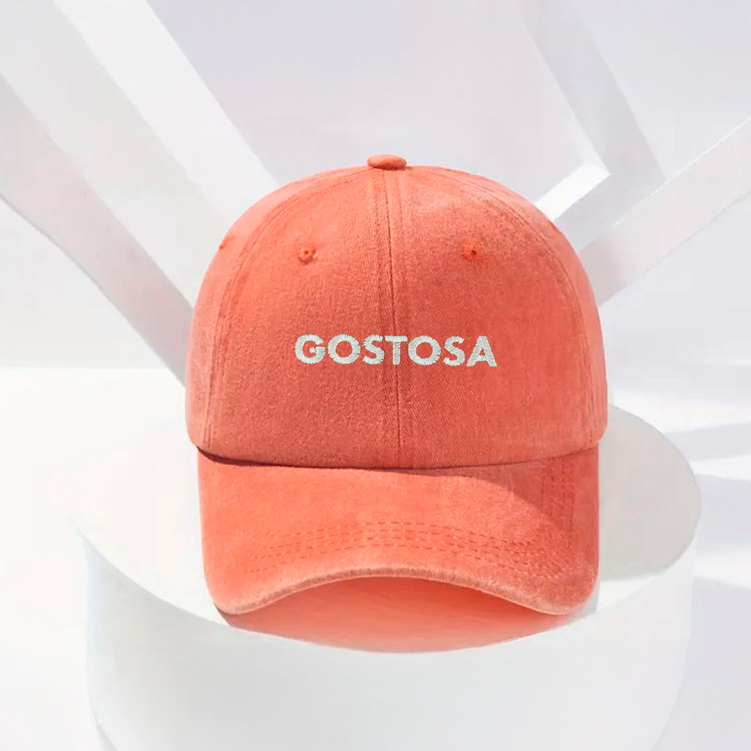 Gostosa Stonewashed Embroidered Hat