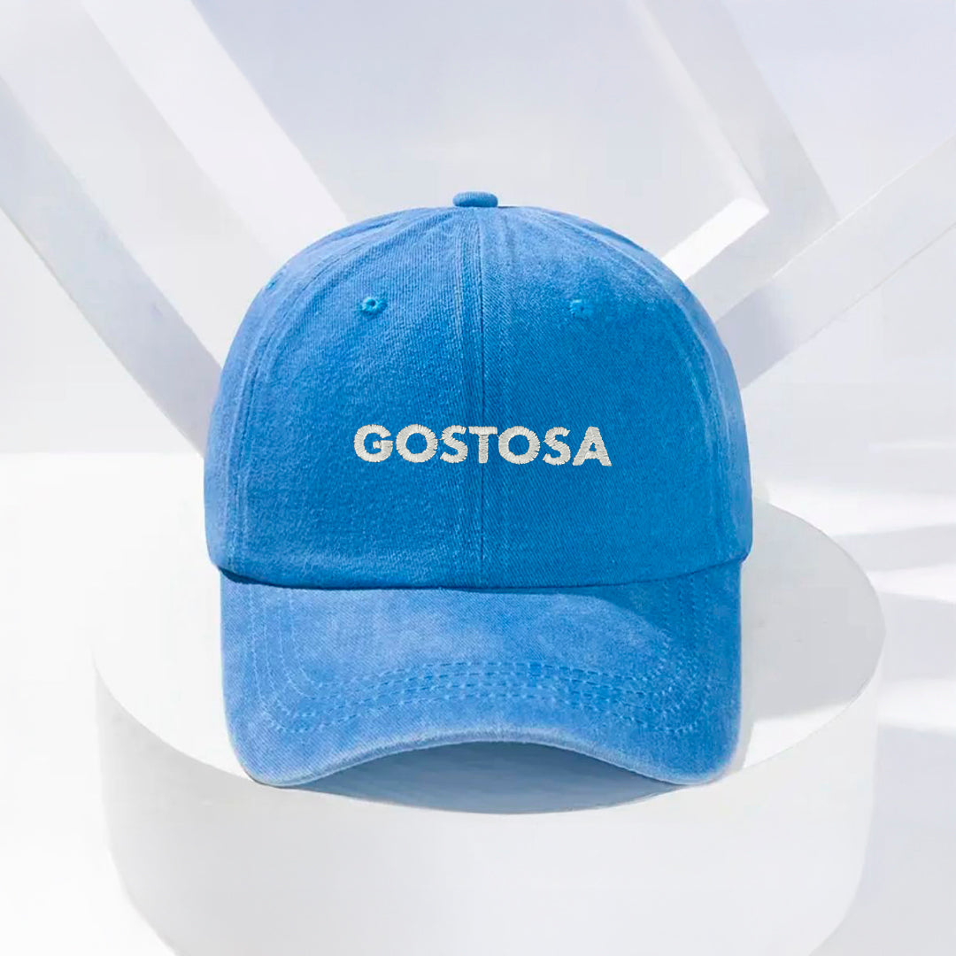 Gostosa Stonewashed Embroidered Hat