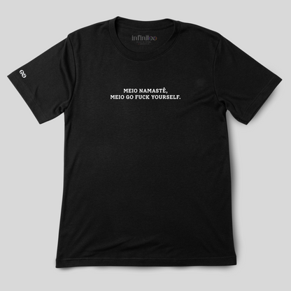 Namastê Basic White/Black Unisex T-shirt