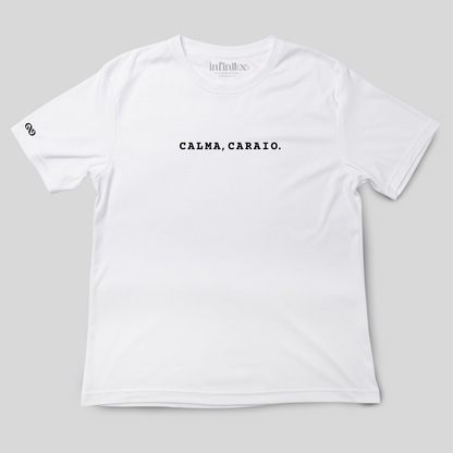 Calma Caraio Basic White/Black Unisex T-shirt