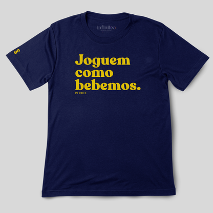 Joguem Como Bebemos Basic Unisex T-shirt