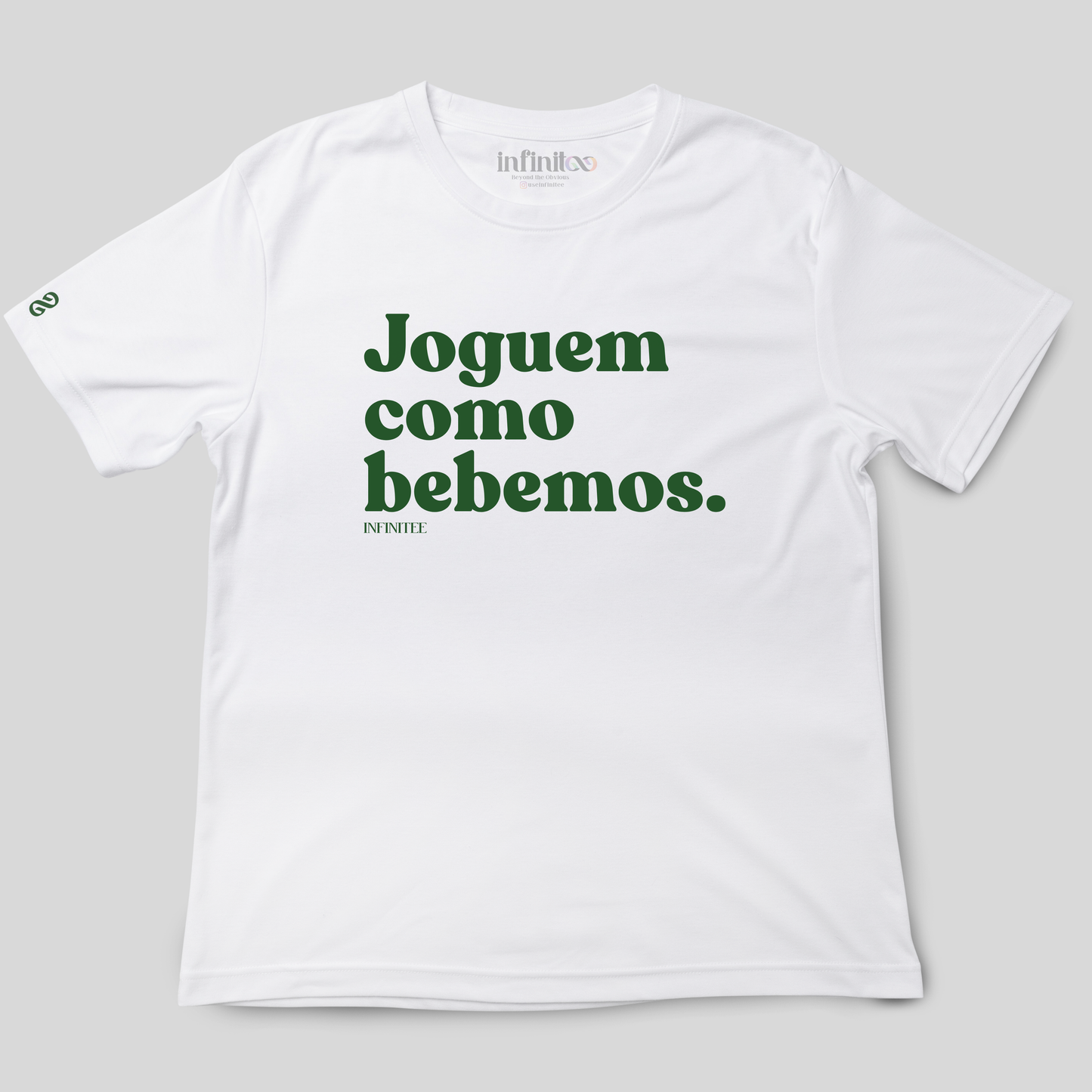 Joguem Como Bebemos Basic Unisex T-shirt