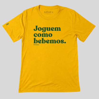 Joguem Como Bebemos Basic Unisex T-shirt