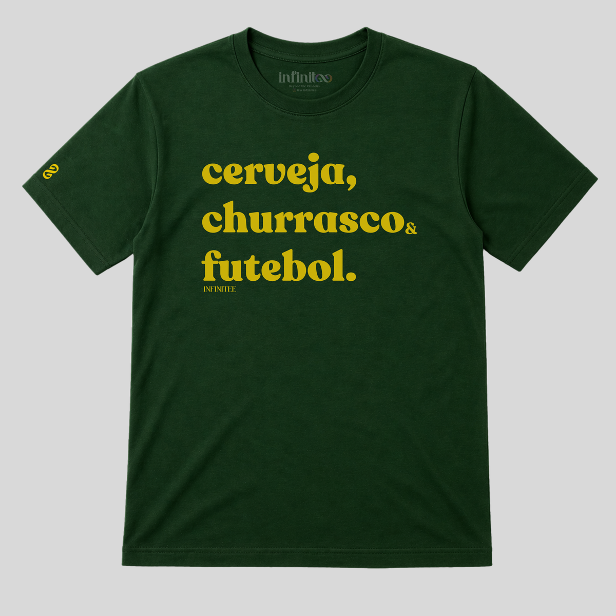 Cerveja, Churrasco e Futebol Basic Unisex T-shirt