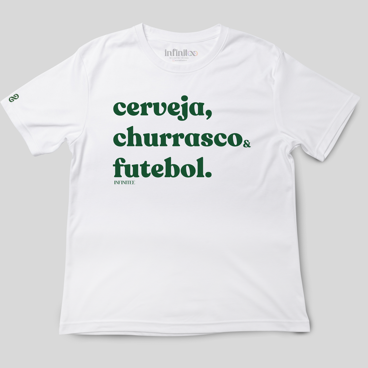Cerveja, Churrasco e Futebol Basic Unisex T-shirt