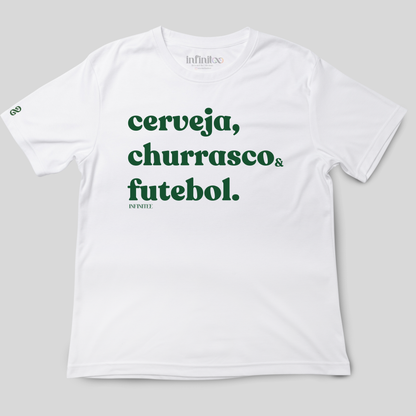 Cerveja, Churrasco e Futebol Basic Unisex T-shirt