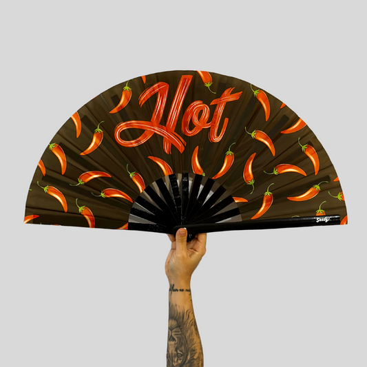 Premium Bamboo Fan – HOT