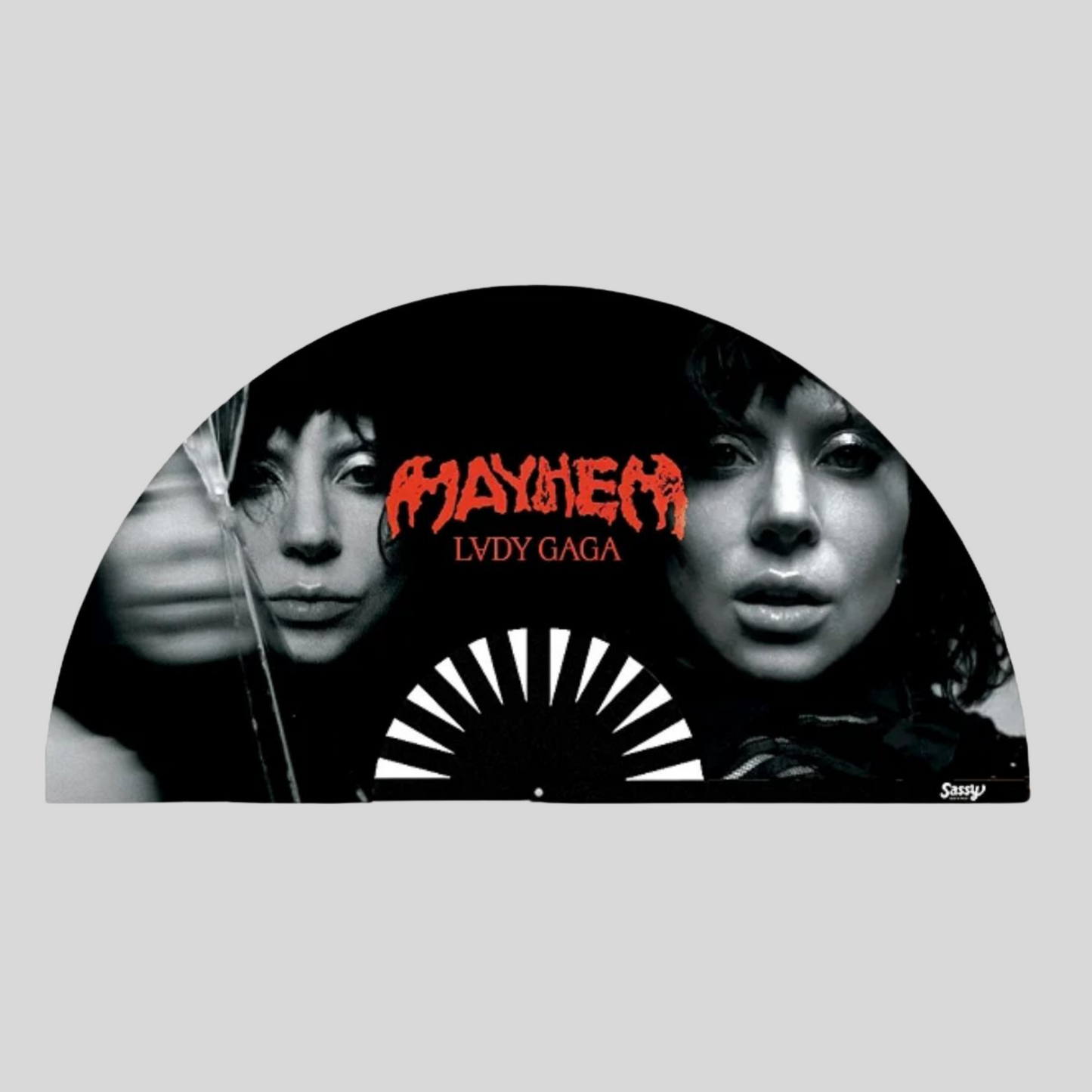 Premium Bamboo Fan – Mayhem Lady Gaga