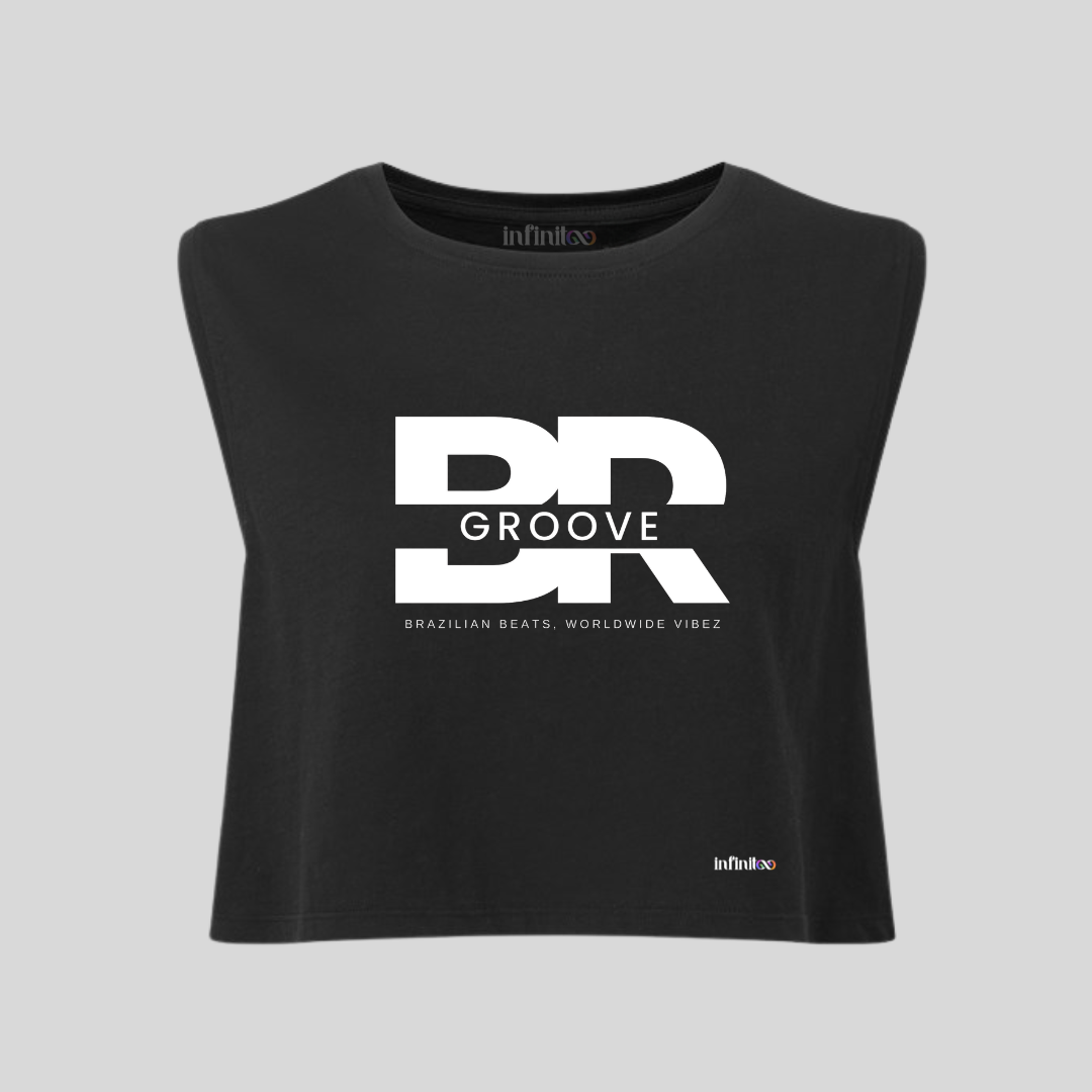 BR Groove White/Black Cropped