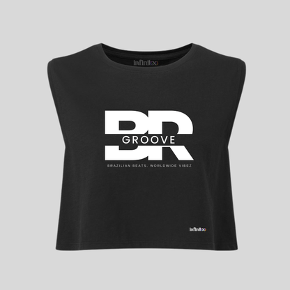 BR Groove White/Black Cropped