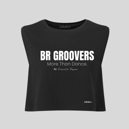 BR Groovers Organic Cotton Cropped Tank