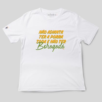 Borogodó Basic White/Black Unisex T-shirt