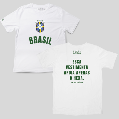 Brasil - Apoia Apenas o Hexa - Basic Unisex T-shirt