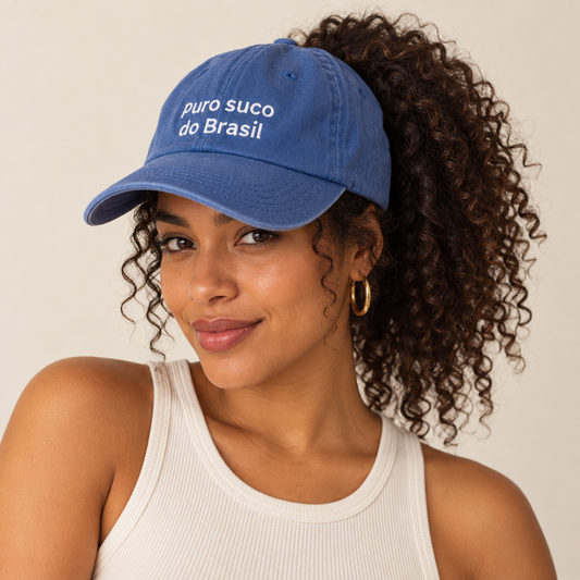 Puro Suco do Brasil Curly Hair Hat