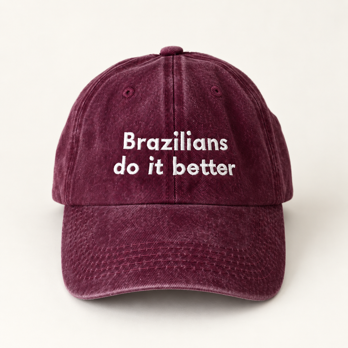 Brazilians Do It Better Curly Hair Hat