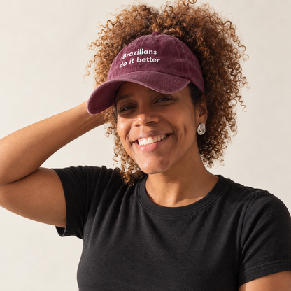 Brazilians Do It Better Curly Hair Hat
