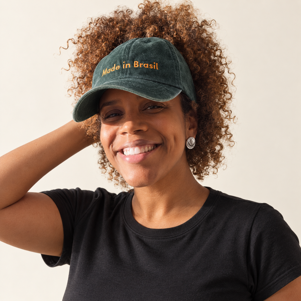 Made in Brasil Curly Hair Hat