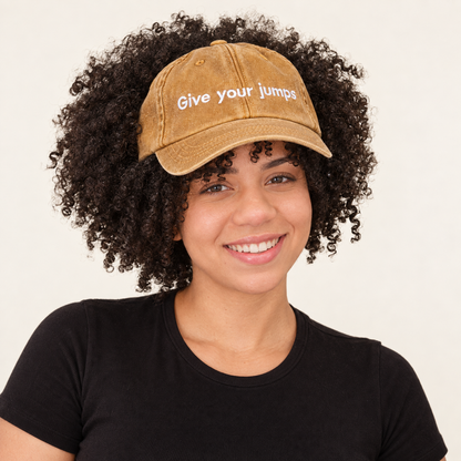 Give Your Jumps Curly Hair Hat