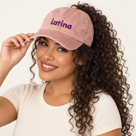 Latina Curly Hair Hat