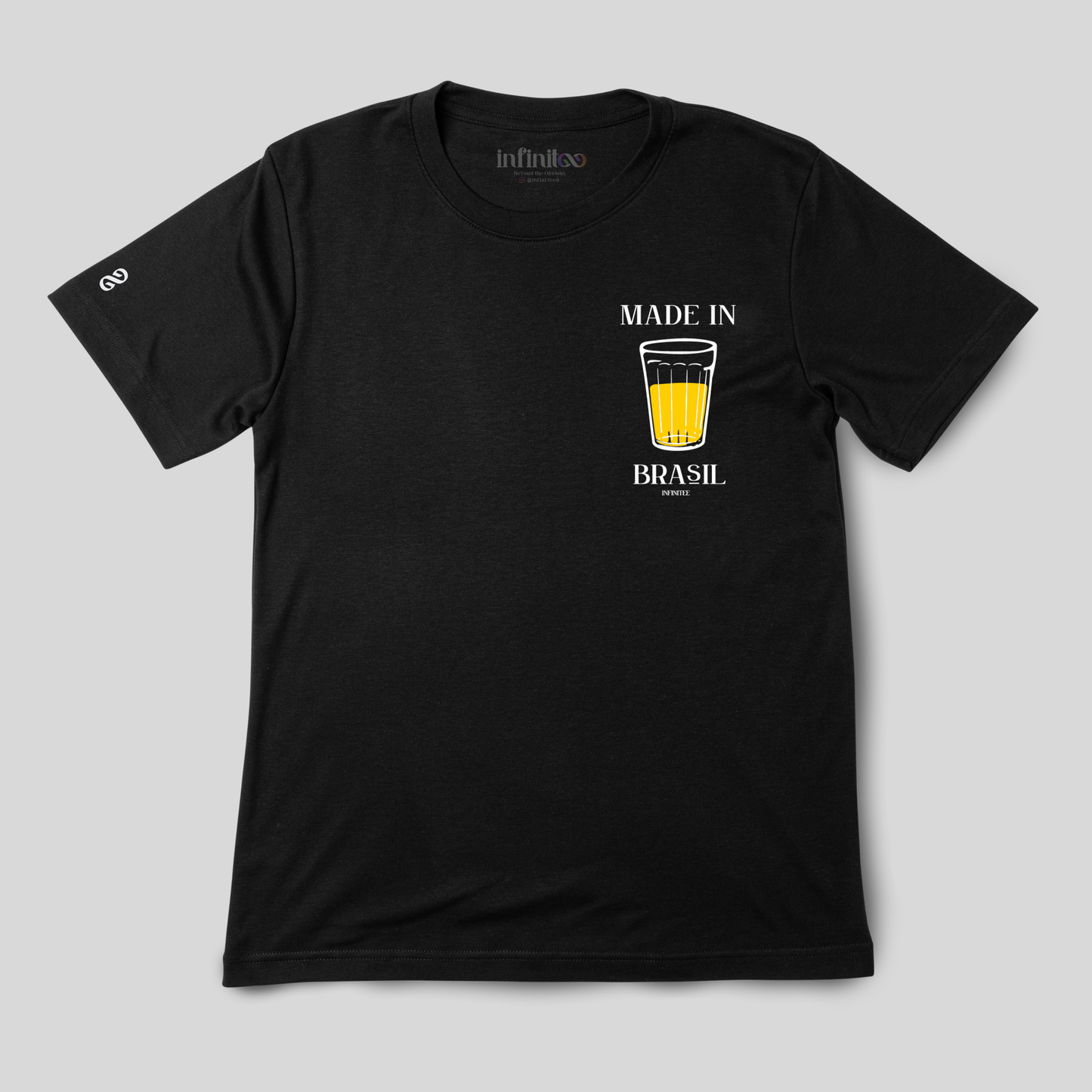 Copo Americano Basic White/Black Unisex T-shirt