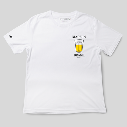 Copo Americano Basic White/Black Unisex T-shirt