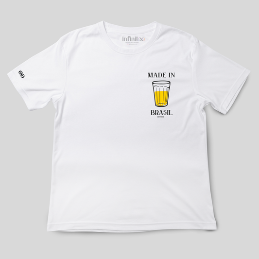 Copo Americano Basic White/Black Unisex T-shirt