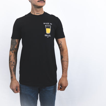 Copo Americano Basic Black Unisex T-shirt
