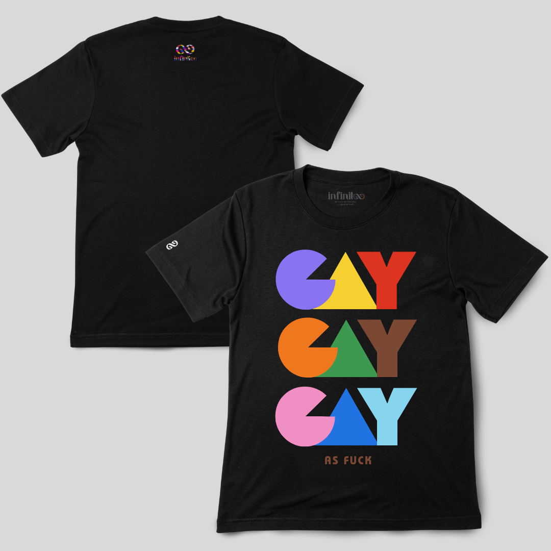 Gay As Fuck Premium Cotton Unisex T-Shirt