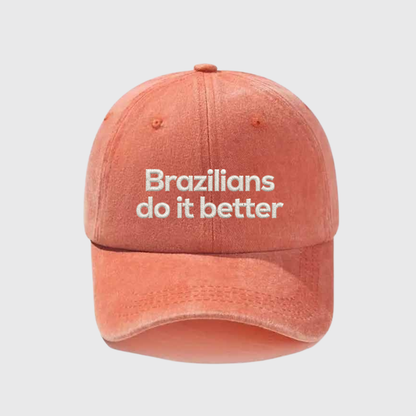 Brazilians Do It Better Curly Hair Hat