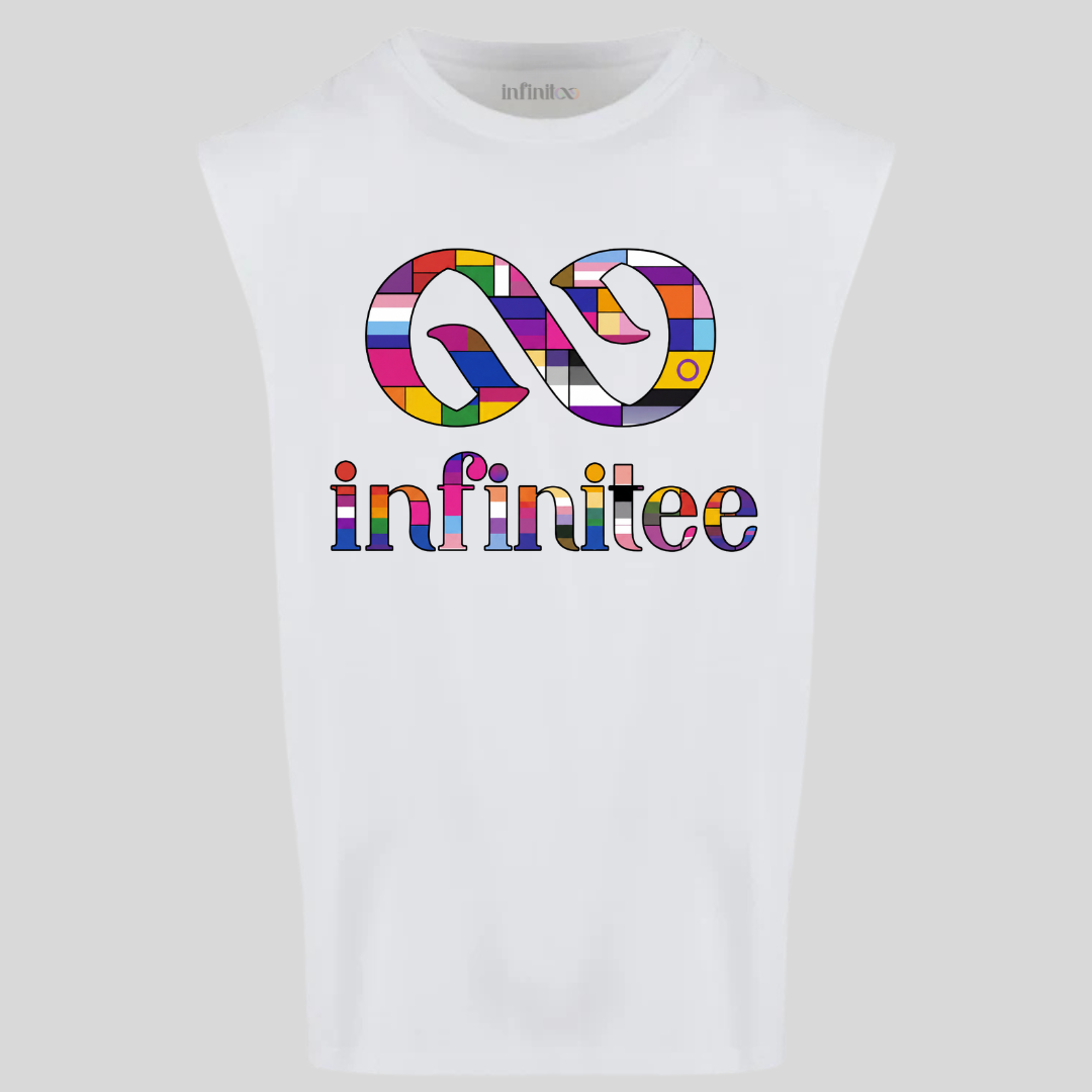 Infinitee Pride Edition Premium Cotton Sleeveless Tee