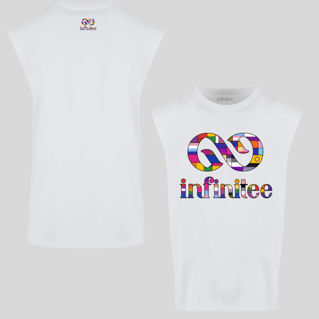 Infinitee Pride Edition Premium Cotton Sleeveless Tee