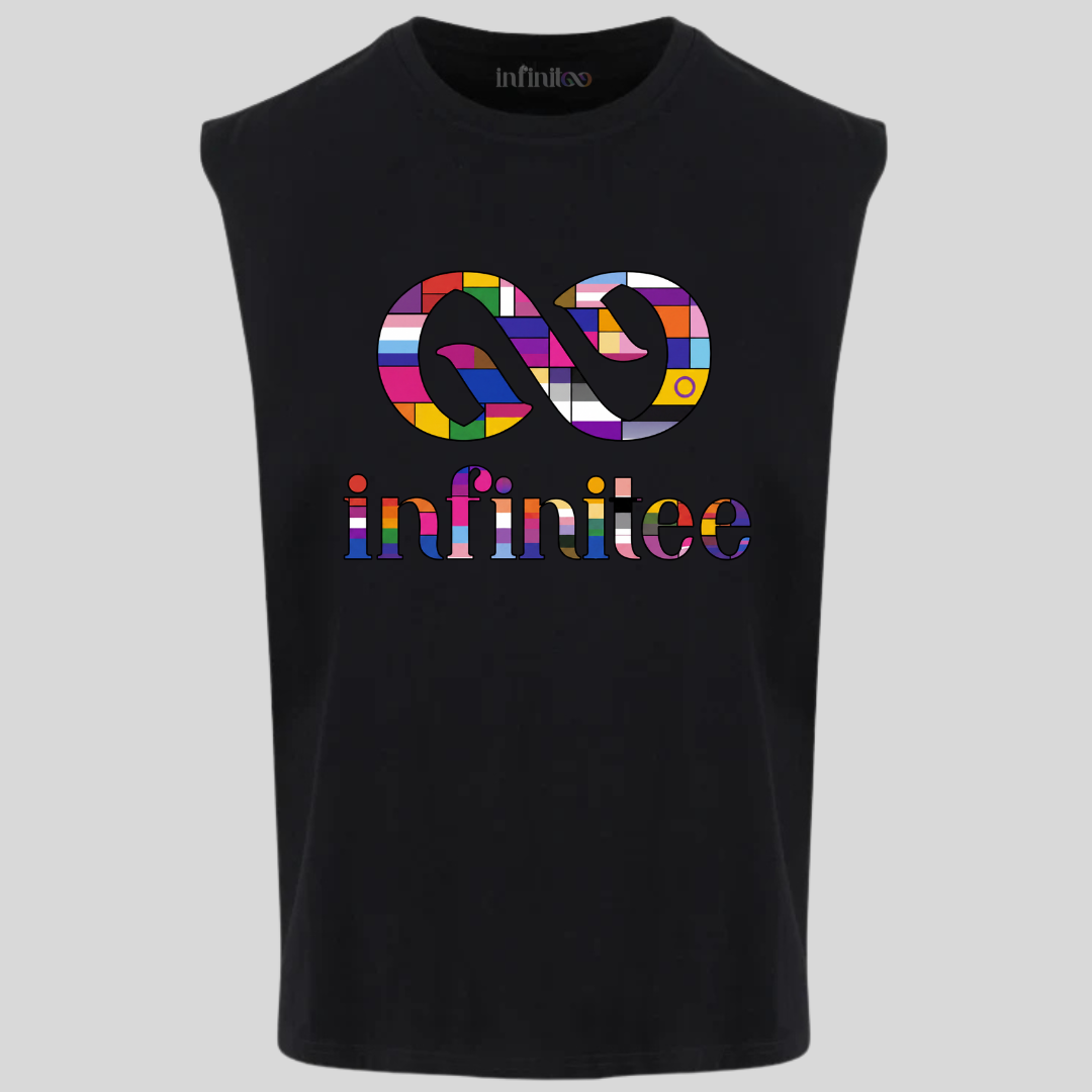Infinitee Pride Edition Premium Cotton Sleeveless Tee