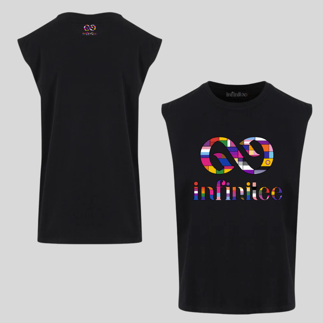 Infinitee Pride Edition Premium Cotton Sleeveless Tee