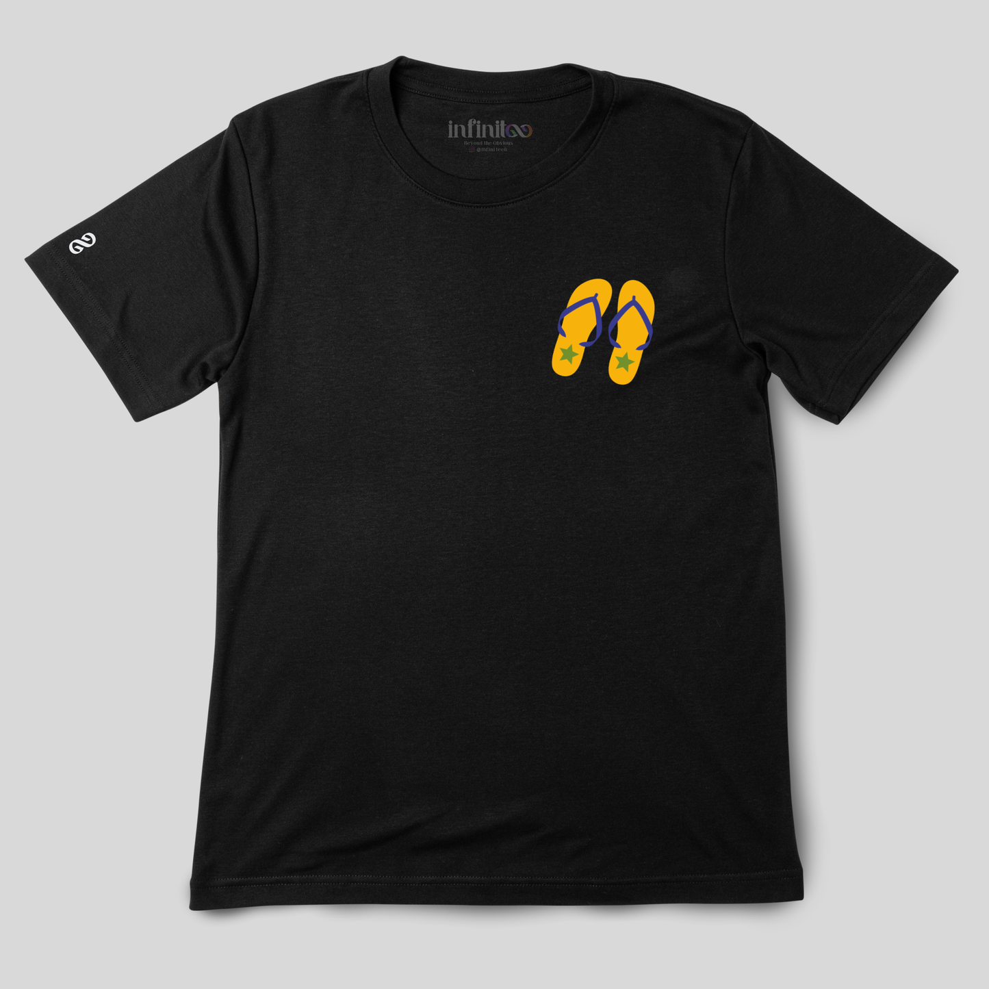 Give Your Jumps Basic White/Black Unisex T-shirt