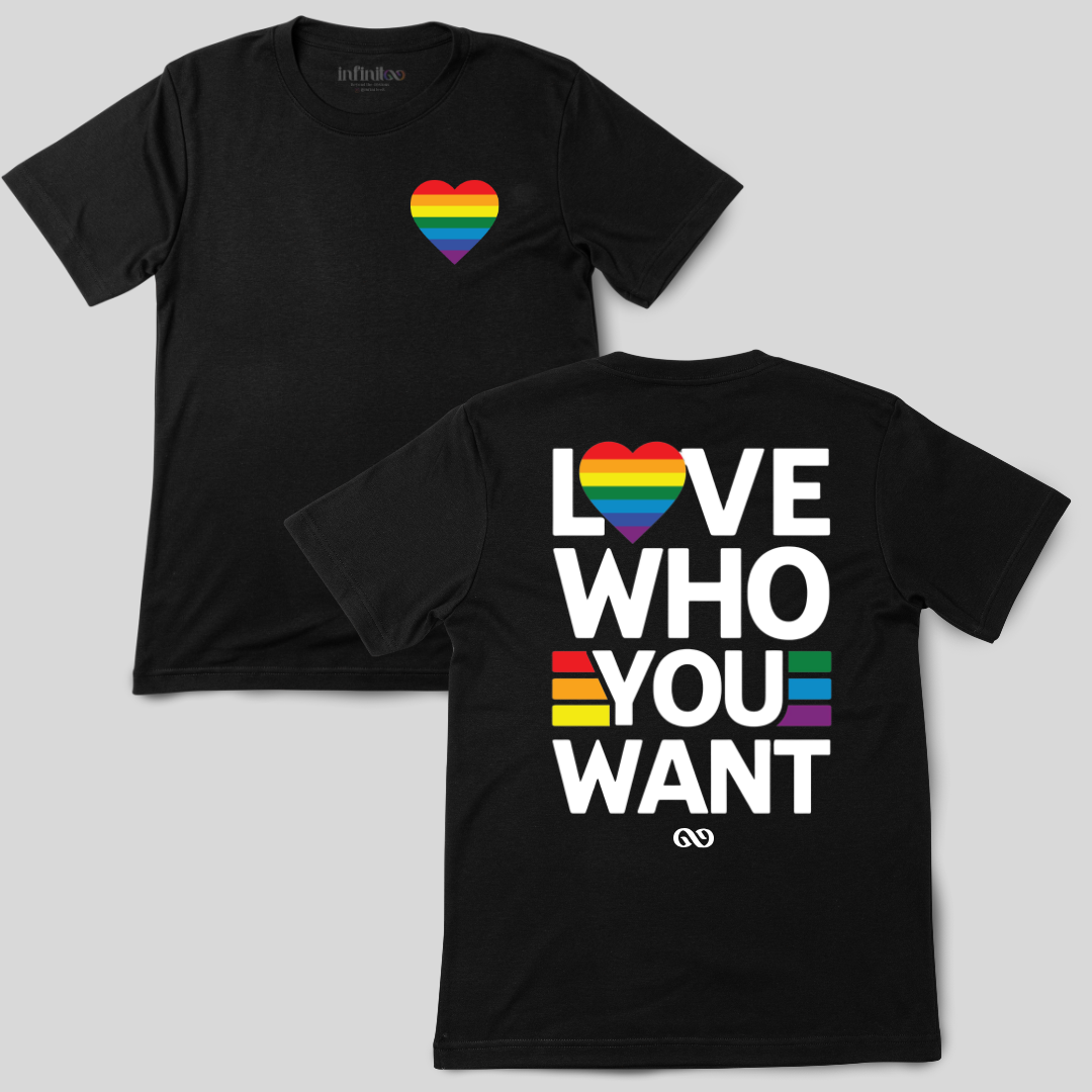 Love Who You Want Premium Cotton Unisex T-Shirt