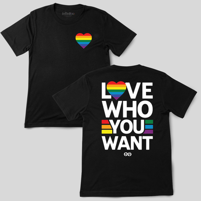 Love Who You Want Premium Cotton Unisex T-Shirt