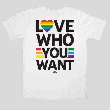 Love Who You Want Premium Cotton Unisex T-Shirt