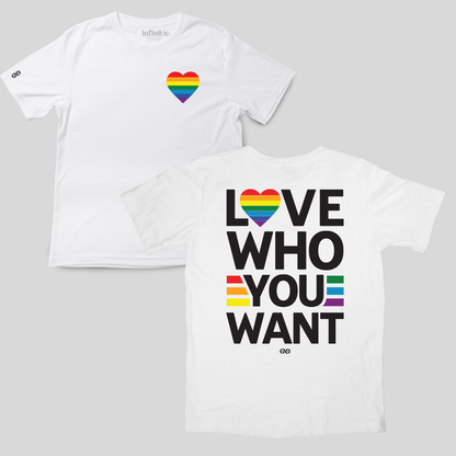 Love Who You Want Premium Cotton Unisex T-Shirt