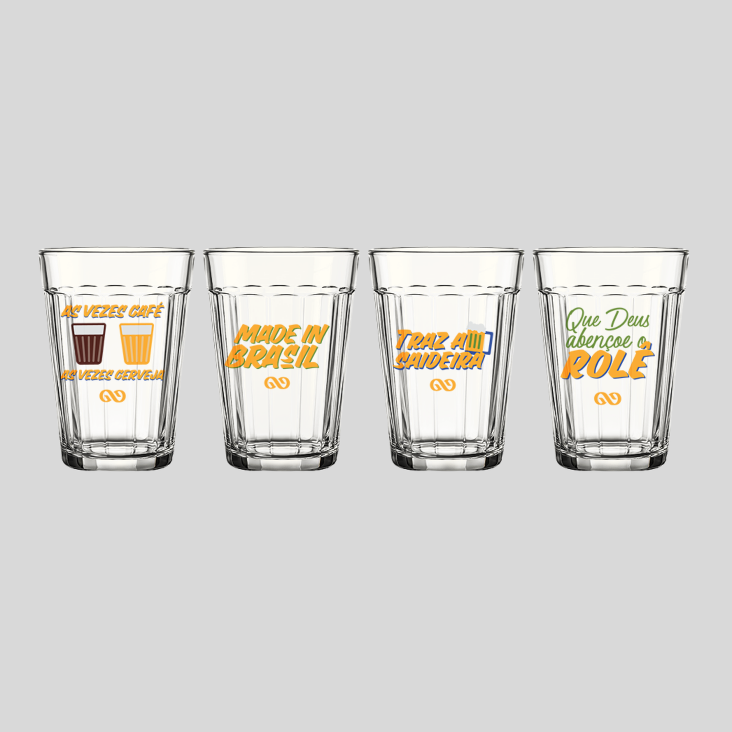 Brazilian Glass Cup – Made in Brasil design by Infinitee