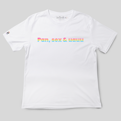 Pansexuauu Basic White/Black Unisex T-shirt