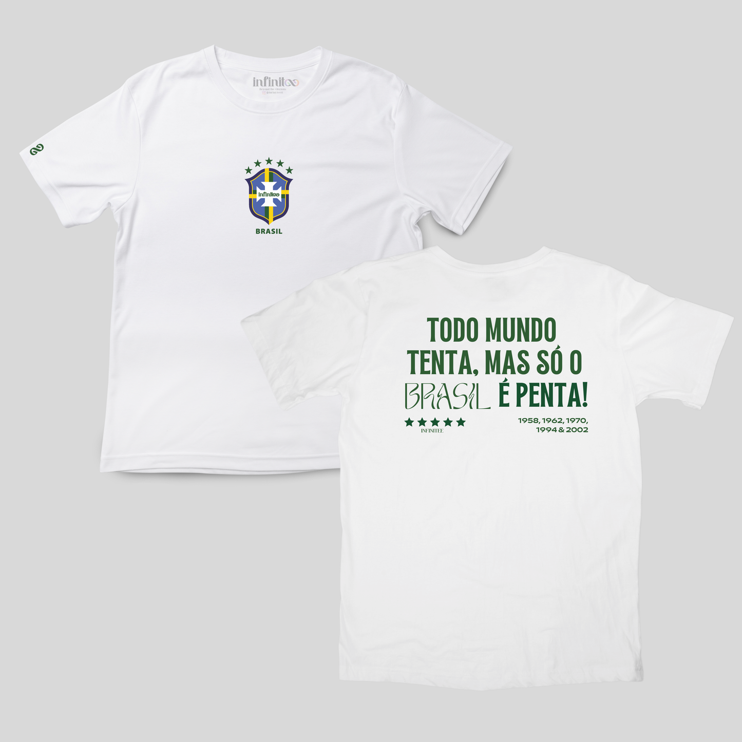 Todo Mundo Tenta, mas só o Brasil é Penta Basic Unisex T-shirt