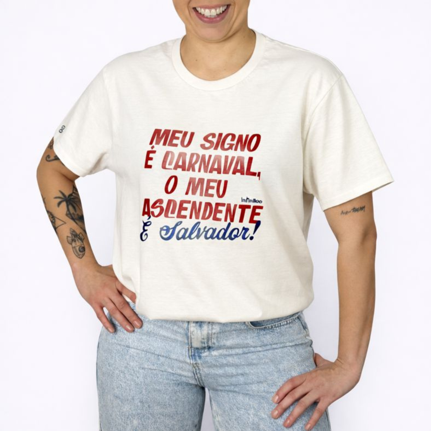 Meu Signo é Carnaval Basic Unisex T-shirt