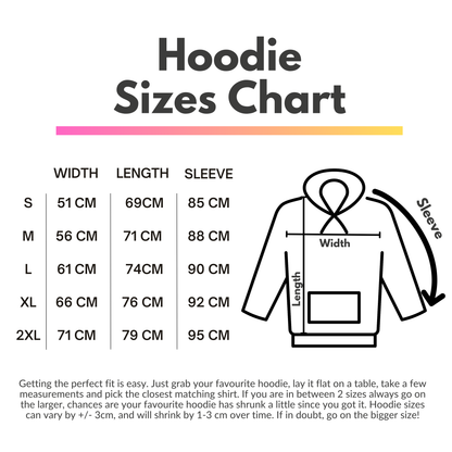 Namastê White/Black Unisex Hoodie