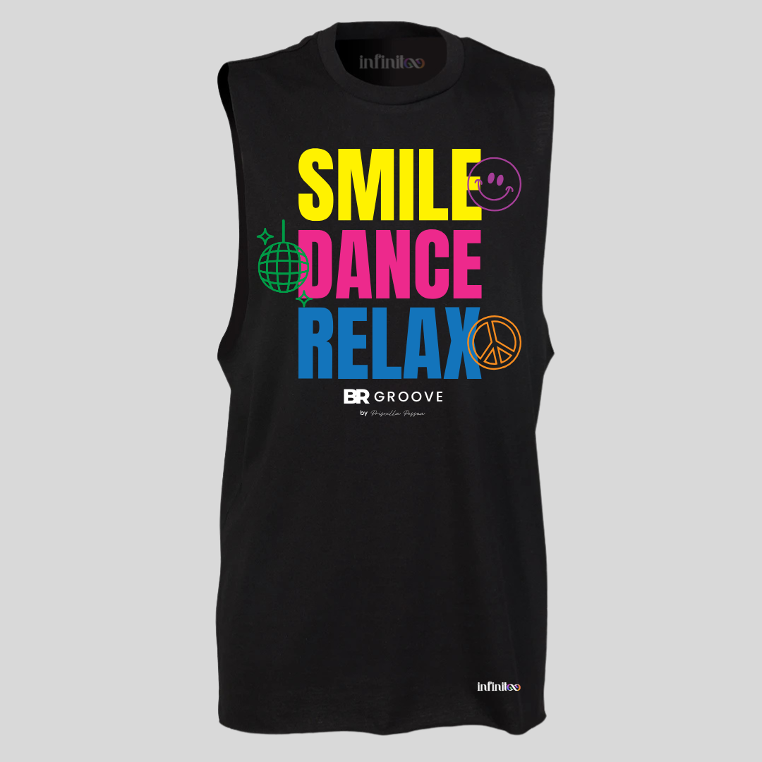 Smile Dance Relax Sleeveless Tank