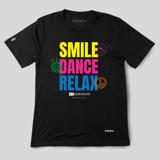 Smile Dance Relax Premium Cotton Unisex T-Shirt