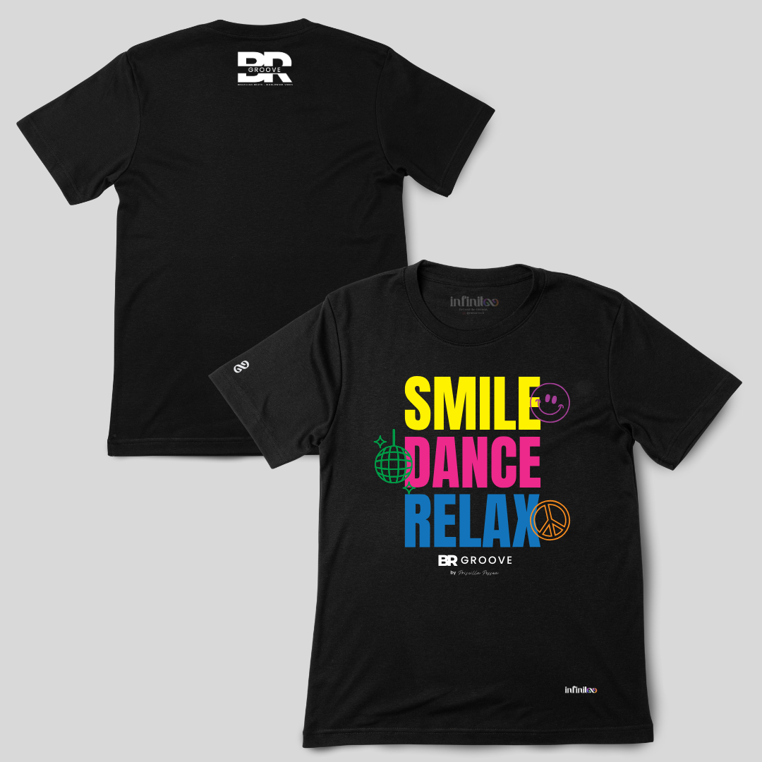 Smile Dance Relax Premium Cotton Unisex T-Shirt