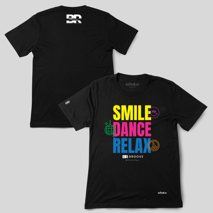 Smile Dance Relax Premium Cotton Unisex T-Shirt