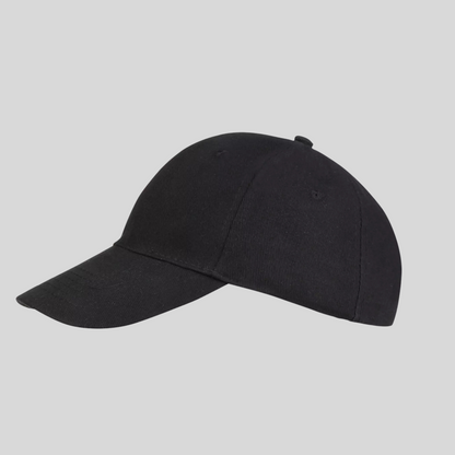 Life is not a Strawberry - Black Embroidered Hat